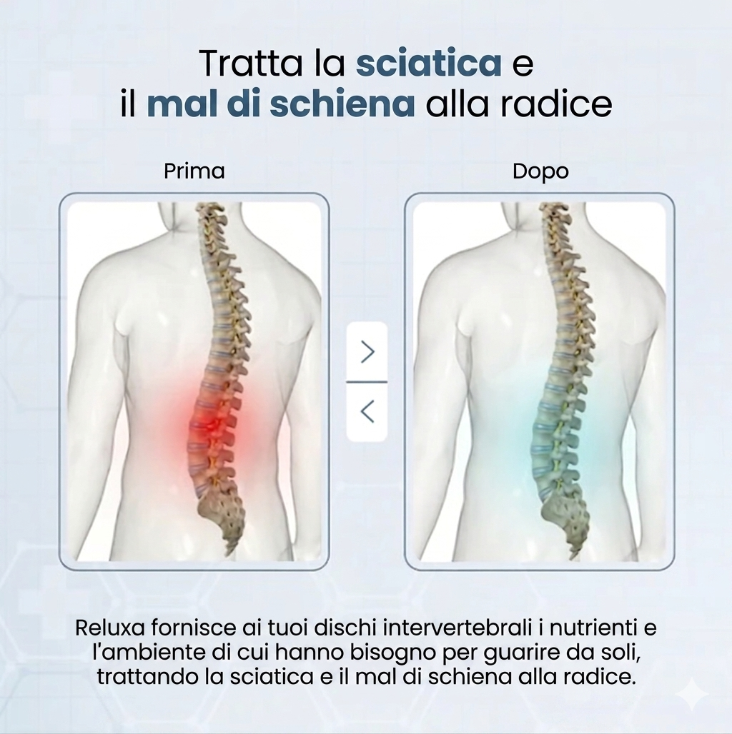 Reluxa – Supporto Schiena a Vibrazione per un Sollievo in 15 Minuti