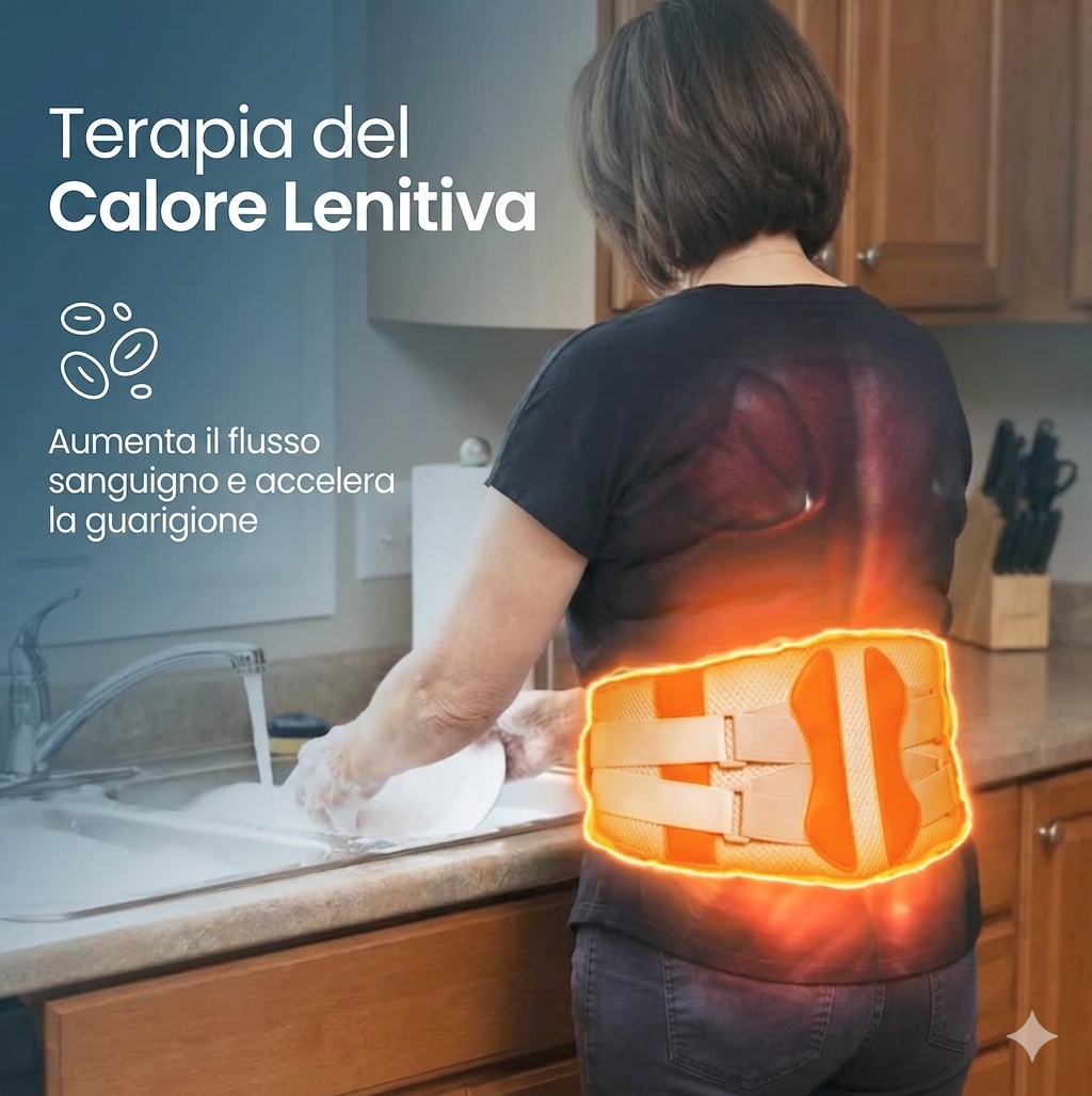 Reluxa – Supporto Schiena a Vibrazione per un Sollievo in 15 Minuti