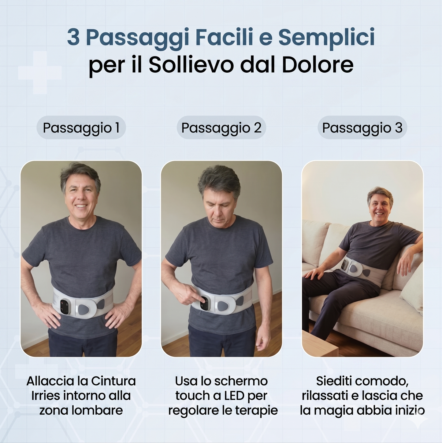 Reluxa – Supporto Schiena a Vibrazione per un Sollievo in 15 Minuti