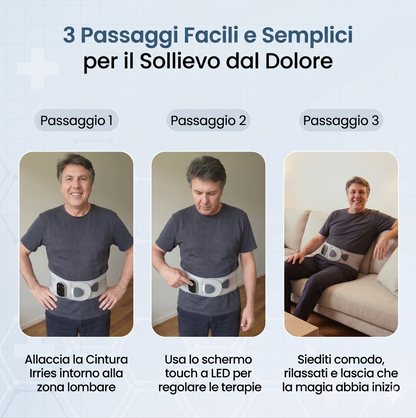 Reluxa – Supporto Schiena a Vibrazione per un Sollievo in 15 Minuti