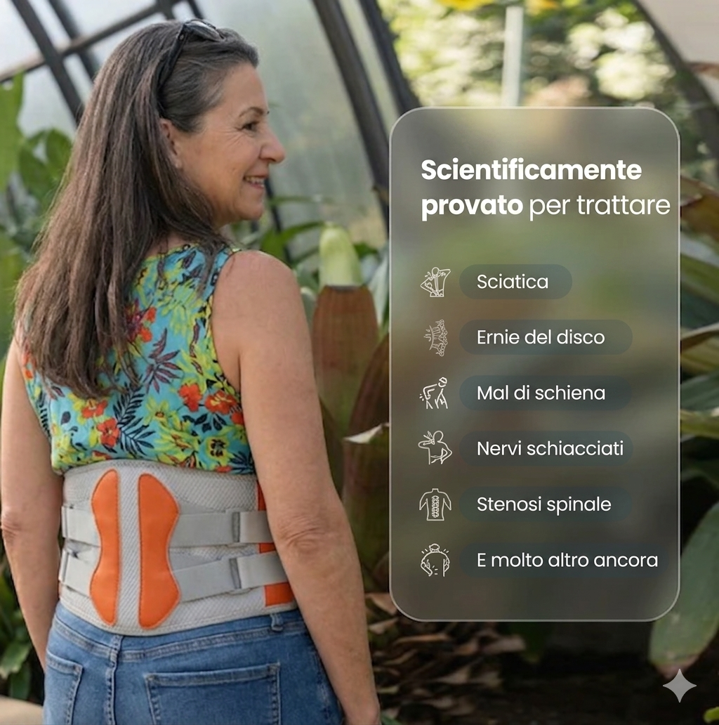 Reluxa – Supporto Schiena a Vibrazione per un Sollievo in 15 Minuti
