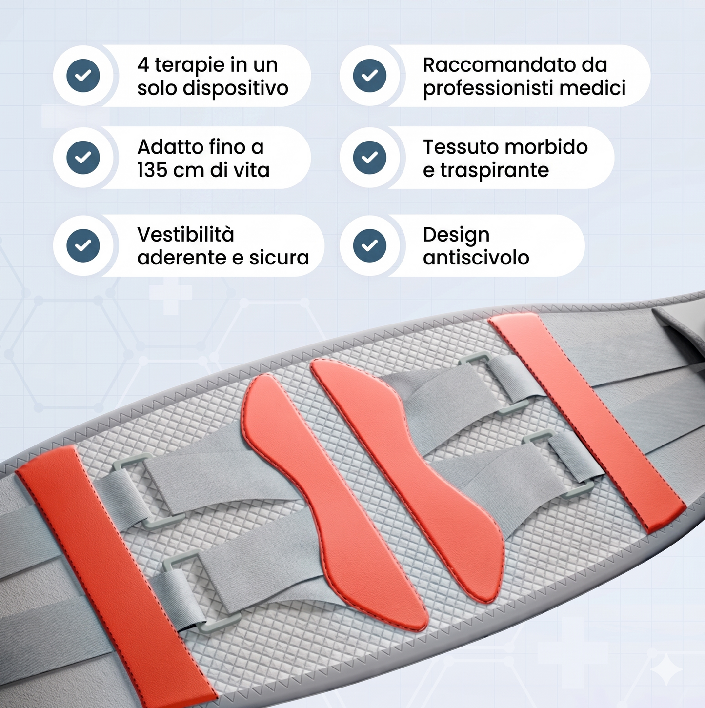 Reluxa – Supporto Schiena a Vibrazione per un Sollievo in 15 Minuti